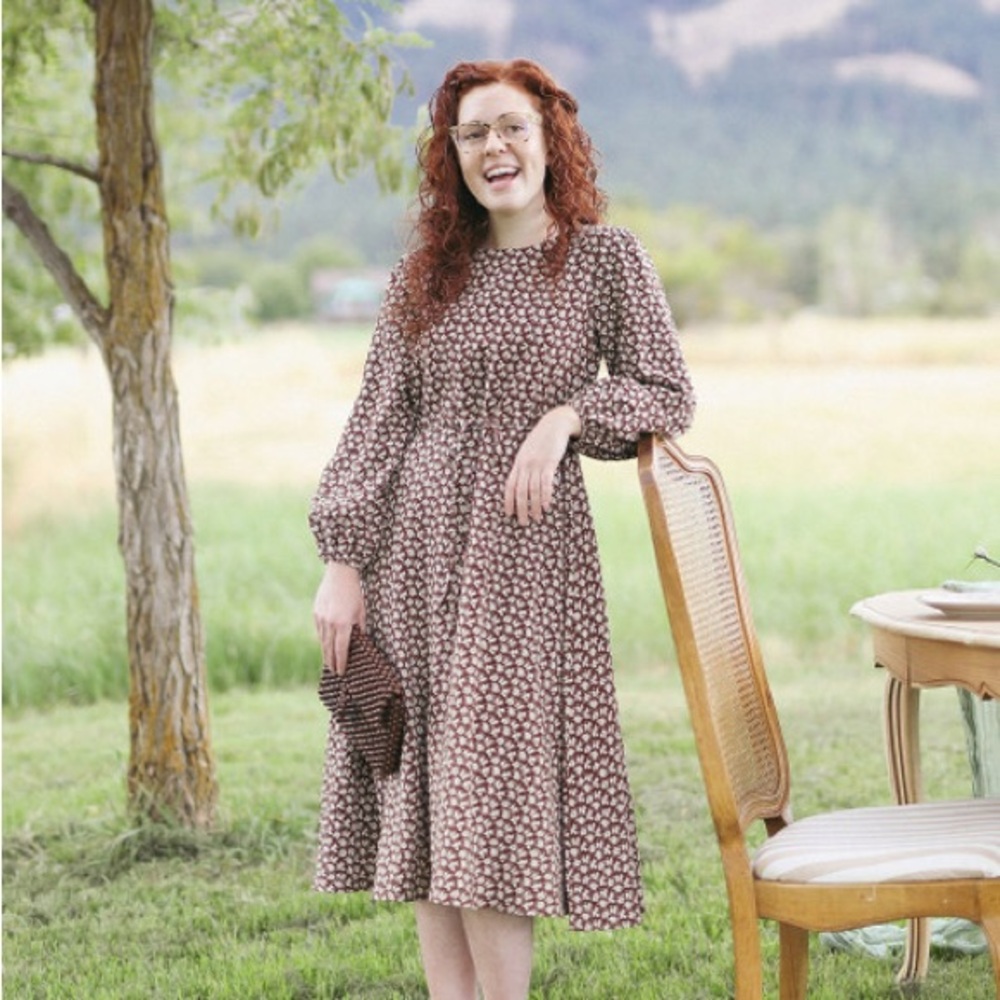 Dainty Jewells Postcard from Paris dress, brown - Picture 2 of 7